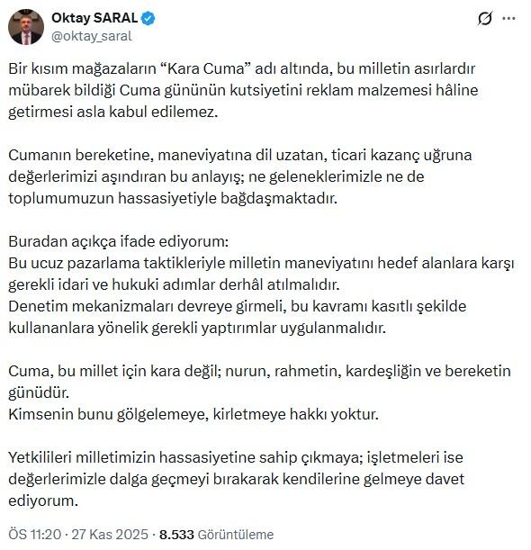 kara cuma kampanyasina oktay saral dan sert tepki 19300554 1571 m