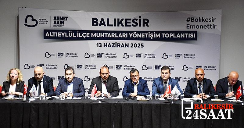 Buyuksehir Altieylul Ilce Muhtarlarini Dinledi 3