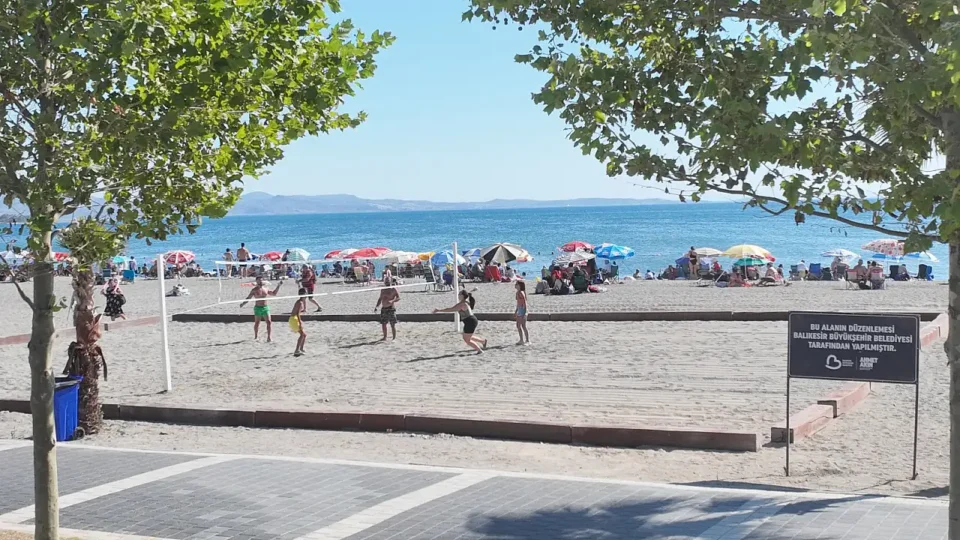 altinkum sahili plaj