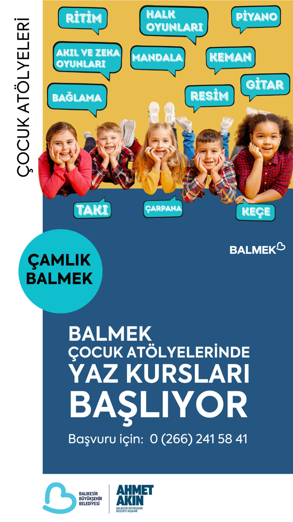 buyuksehir cocuklari birbirinden eglenceli atolyelerle bulusturuyor