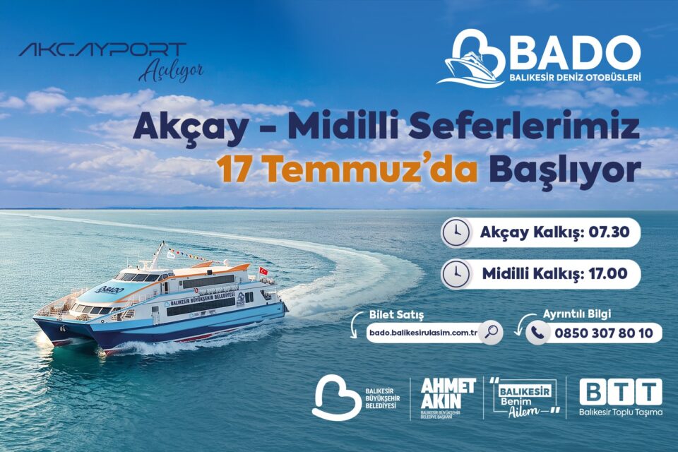badonun akcay midilli seferleri 17 temmuzda basliyor 2