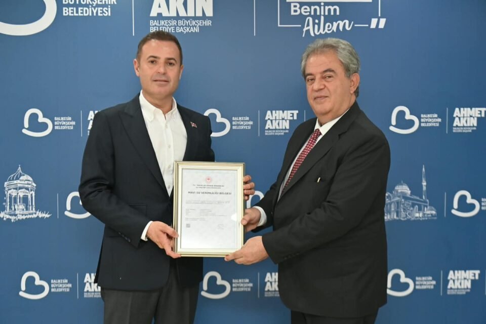 ahmet akinin surdurulebilir su yonetimi vizyonu belgelendi 1